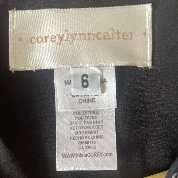 Anthropologie x Corey Lynn Calter Painted Plaid Handkerchief Midi Dress Size 6 - Picture 4 of 6